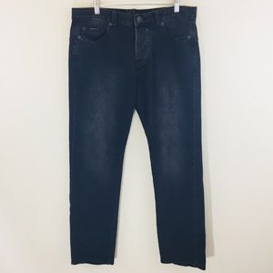 Calvin Klein Low-Rise Slim Black Jeans 34x30